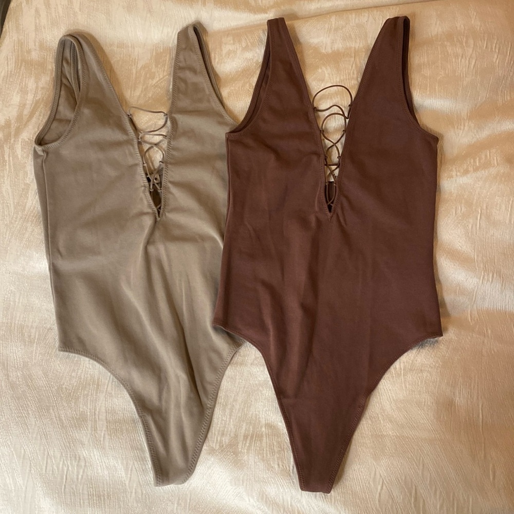 Wilfred Bundle of 2 Thong Bodysuits